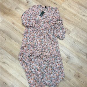 NWT Floral Maxi Kimono